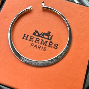 Hoop earring single earring 925 stamped